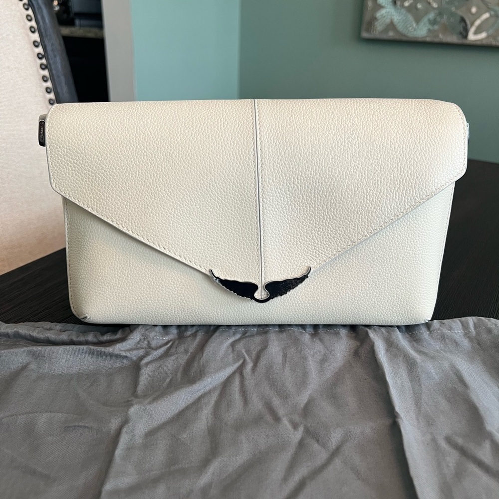 NWT Zadig & Voltaire Borderlne Daily Leather Crossbody Bag - Picture 4 of 16